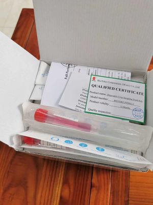 تست آنفلوآنزای ویروسی بطری های جمع آوری نمونه خون 10 میلی لیتر