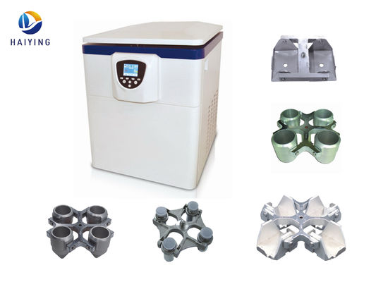 6 × 1000mL ظرفیت بزرگ سانتریفیوژ یخچال دار 6000 دور در دقیقه